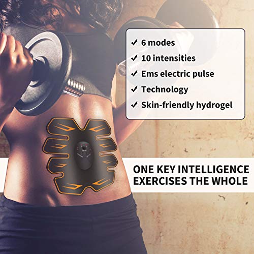 Muscle Toner-Abs Stimulating Details about   Abs Stimulator Workout Equipment for Home Workouts 