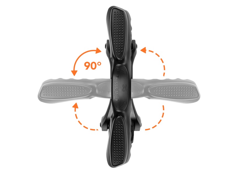 TrosssMolly Portable Abdominal Wheel