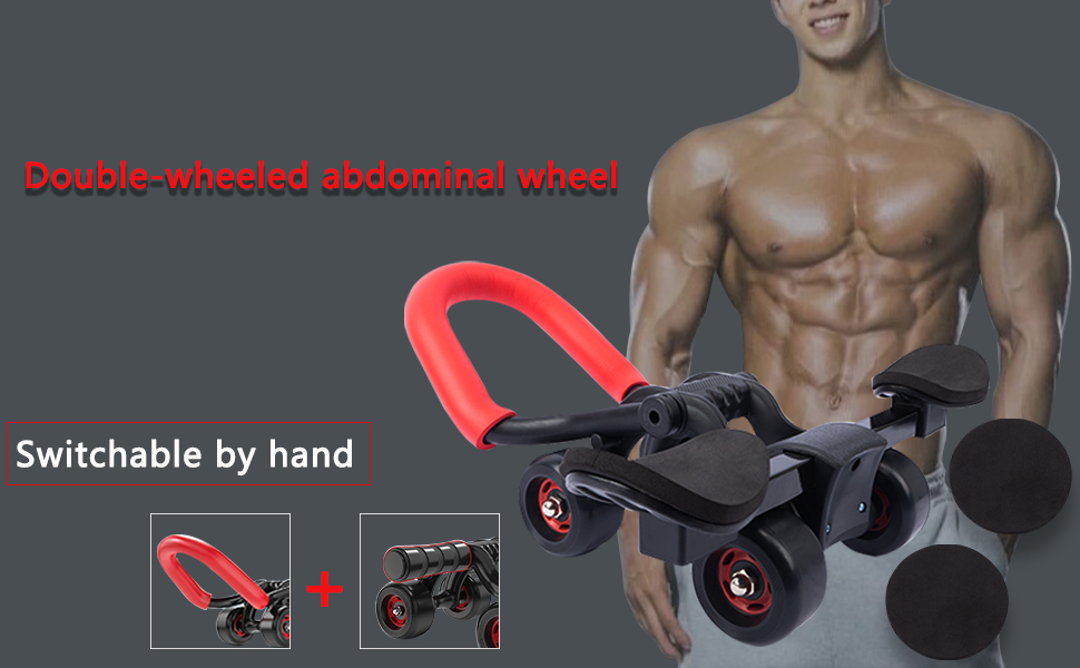 Foldable AB Roller Fitness Kit 