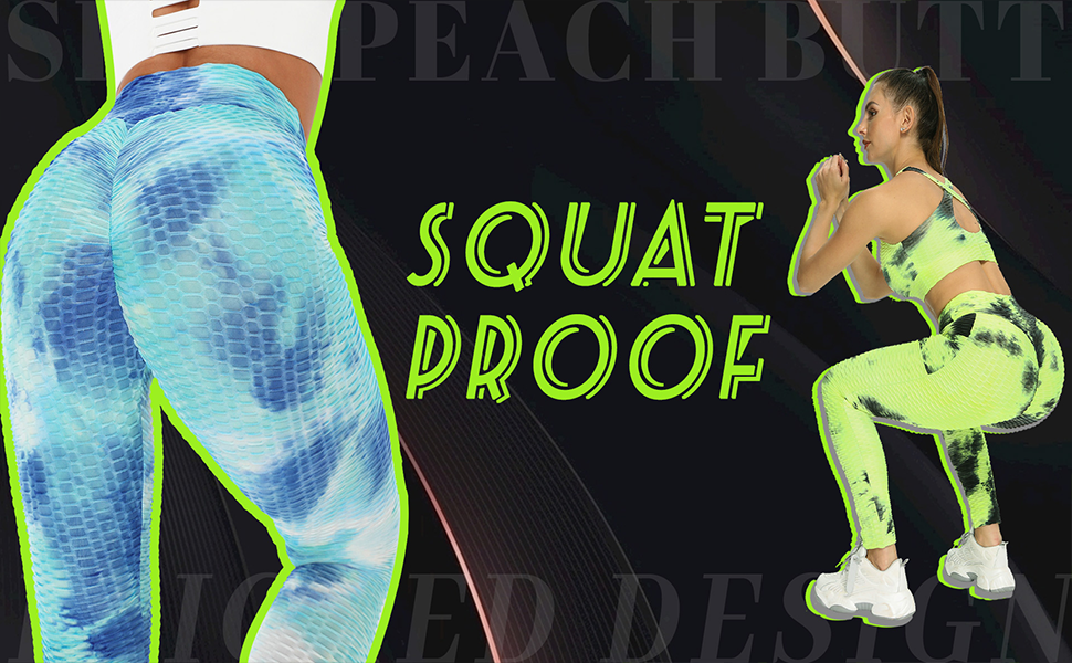 Squat proof running gym tights for ladies