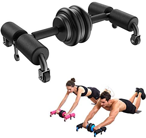 Ab Roller Wheel Home Gym Exercise Equipment for Men and Women Multiple Combinations 