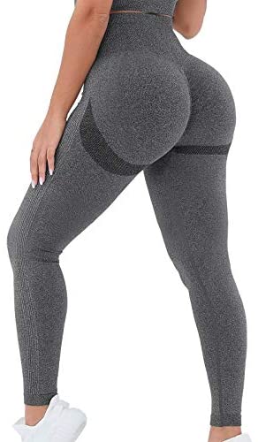Classic Red, S SEWALU Workout Seamless Leggings for Women Tummy Control Tights Soft Yoga Pants 