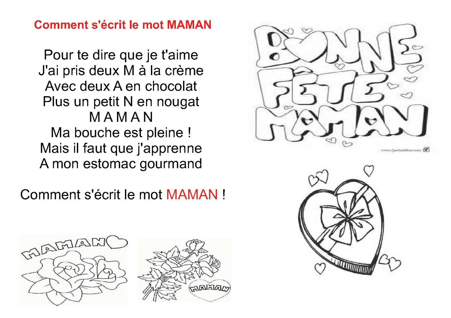 Comment Ecrire Une Lettre Pour La Fête Des Mères