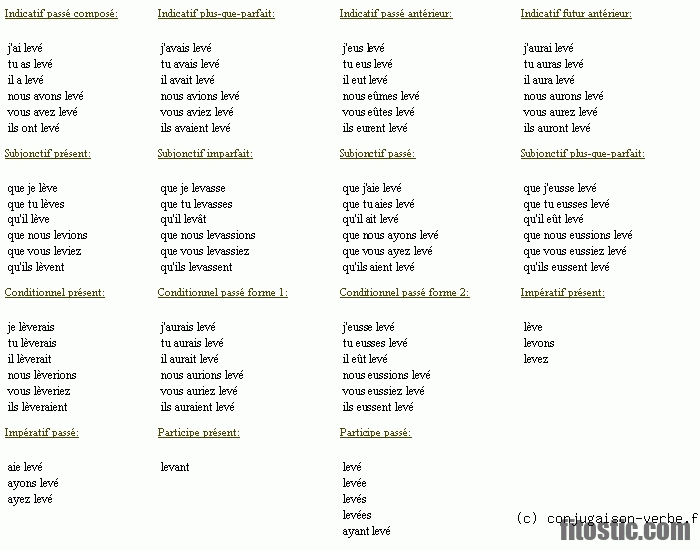 Docteur en philosophie NouvelleZélande écraser verbe se lever passé