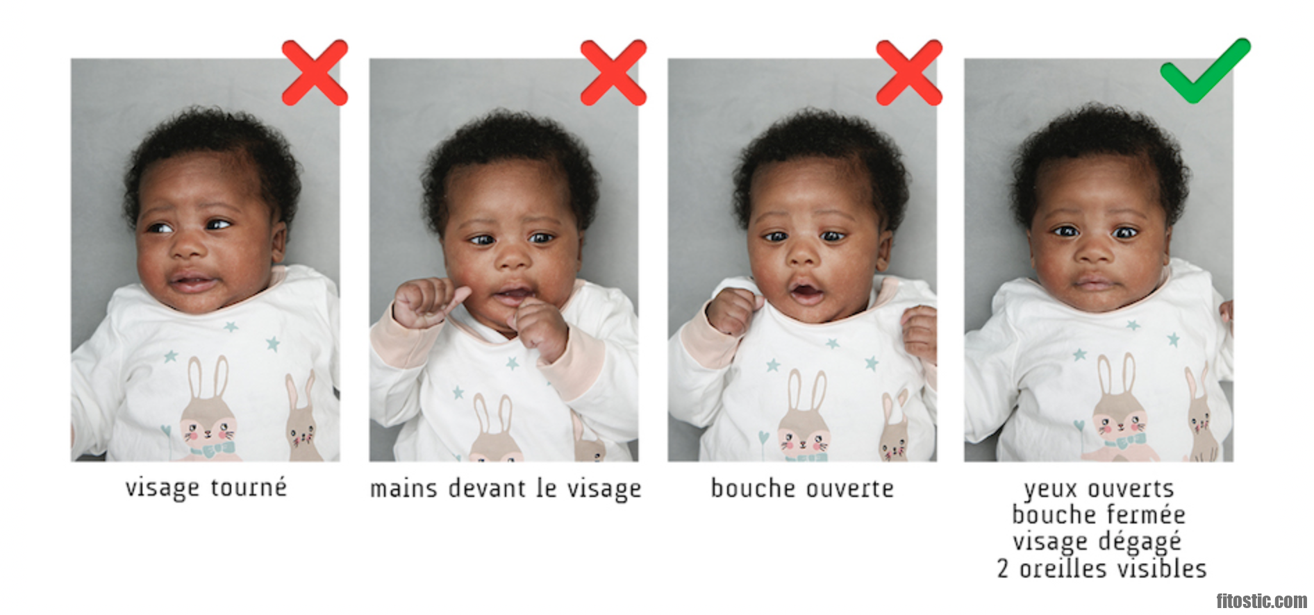 Comment Habiller Bebe Photo D Identite