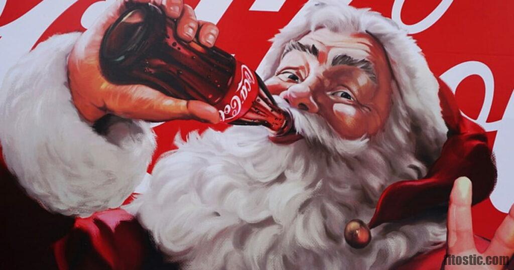 Pourquoi Le Père Noël Est Rouge Coca-Cola