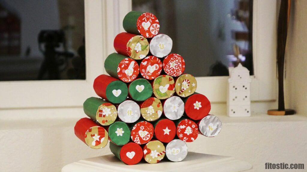Comment Faire Un Calendrier De L'avent Avec Des Rouleaux De Papier Comment Faire Un Calendrier De L'avent Avec Des Rouleaux De Papier