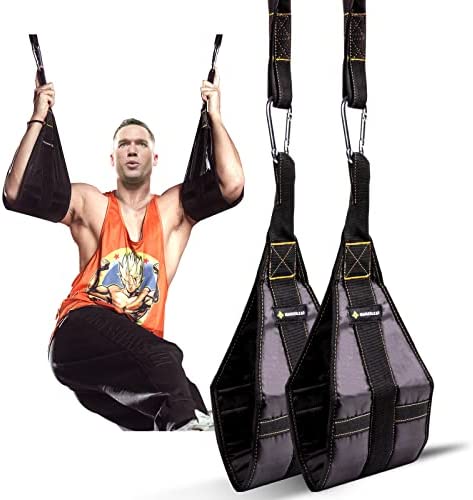 AB Straps Hanging Abdominal Slings for Pullup Bar Chinup Exercise ABs Stimulator 