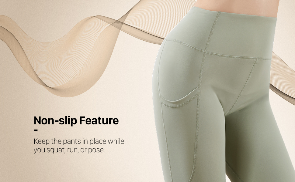 Yoga Pants for Women-Non-slip Feature-1