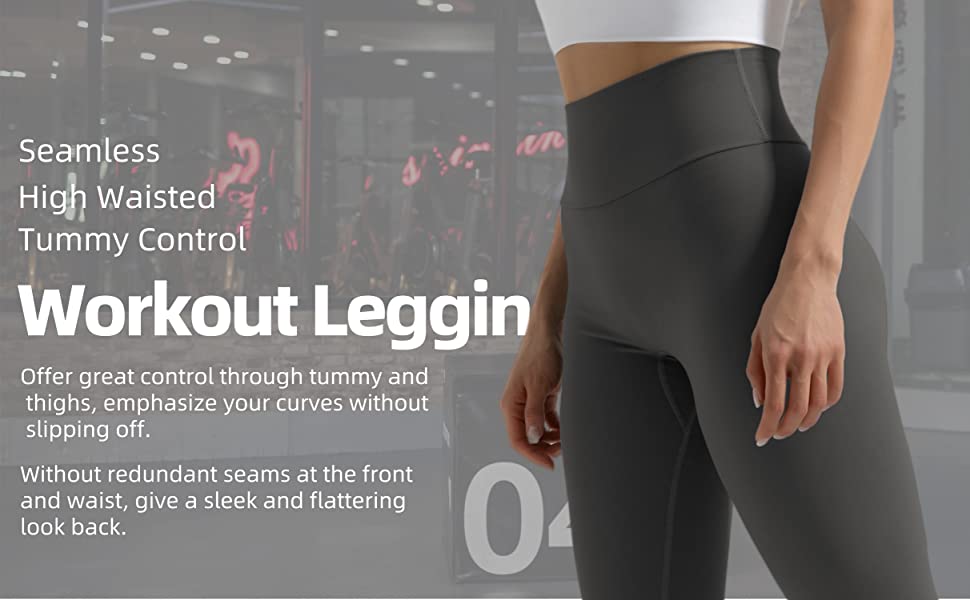 high waisted workout leggings