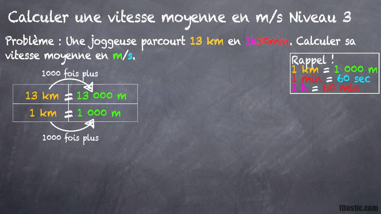 Comment calculer une mmol ?