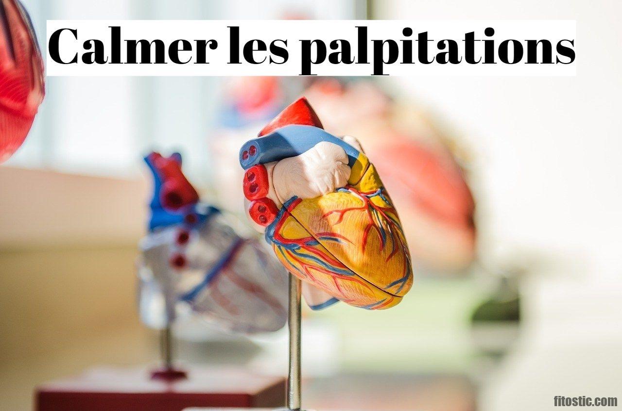 Comment calmer les palpitations du cœur ?