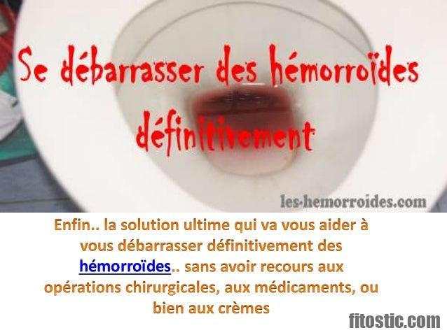 Comment faire Degonfler une Hemorroide externe ?