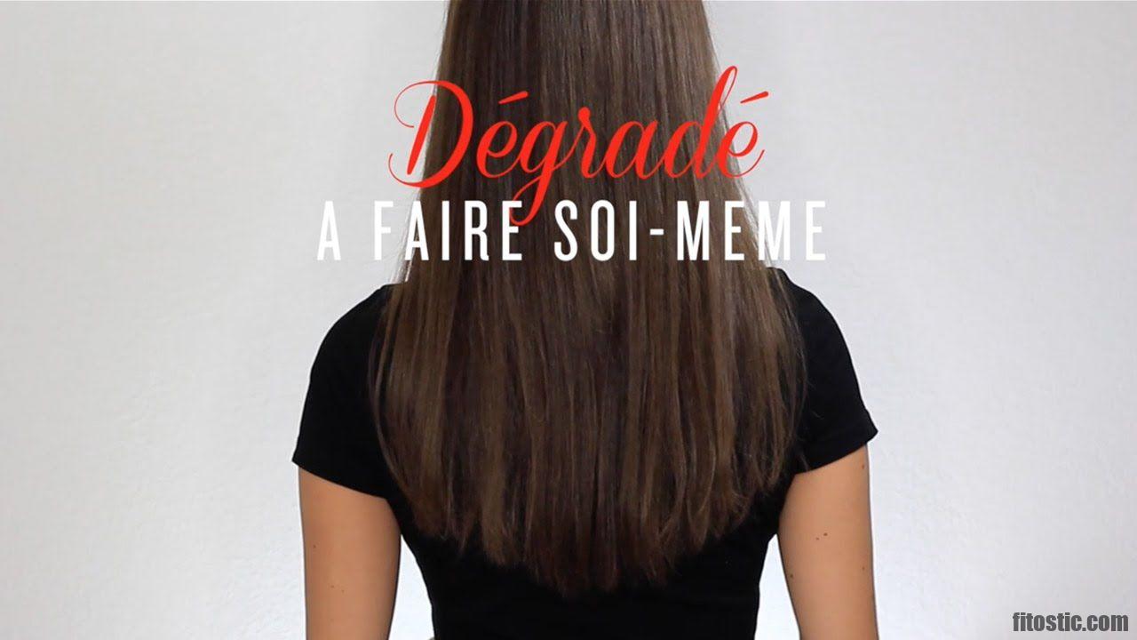 Comment faire un dégradé sur cheveux Mi-long Soi-même ?