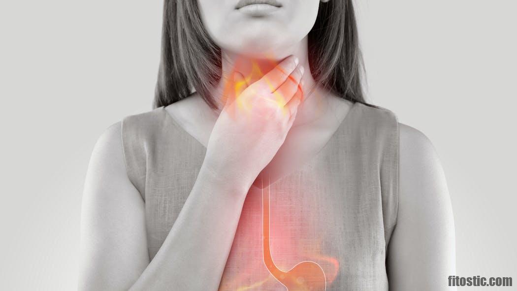 Comment soulager un mal de gorge reflux gastrique ?