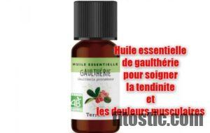 Comment utiliser l'huile essentielle de gaulthérie pour les douleurs ?