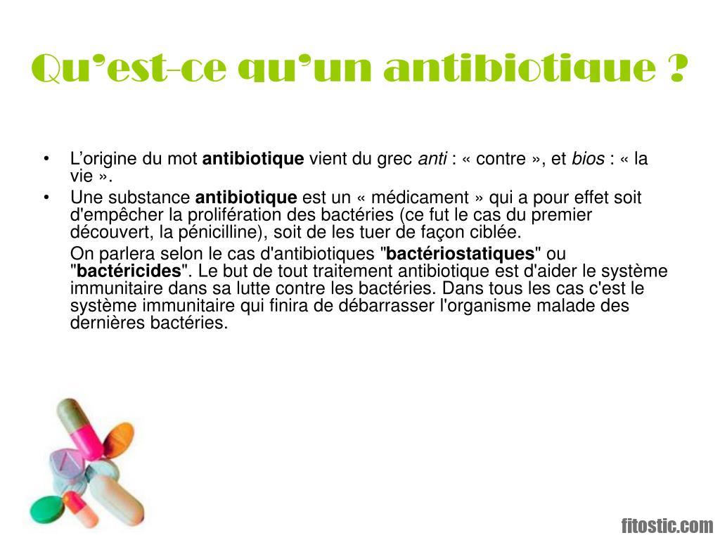 Est-ce que Furadantine est un antibiotique ?