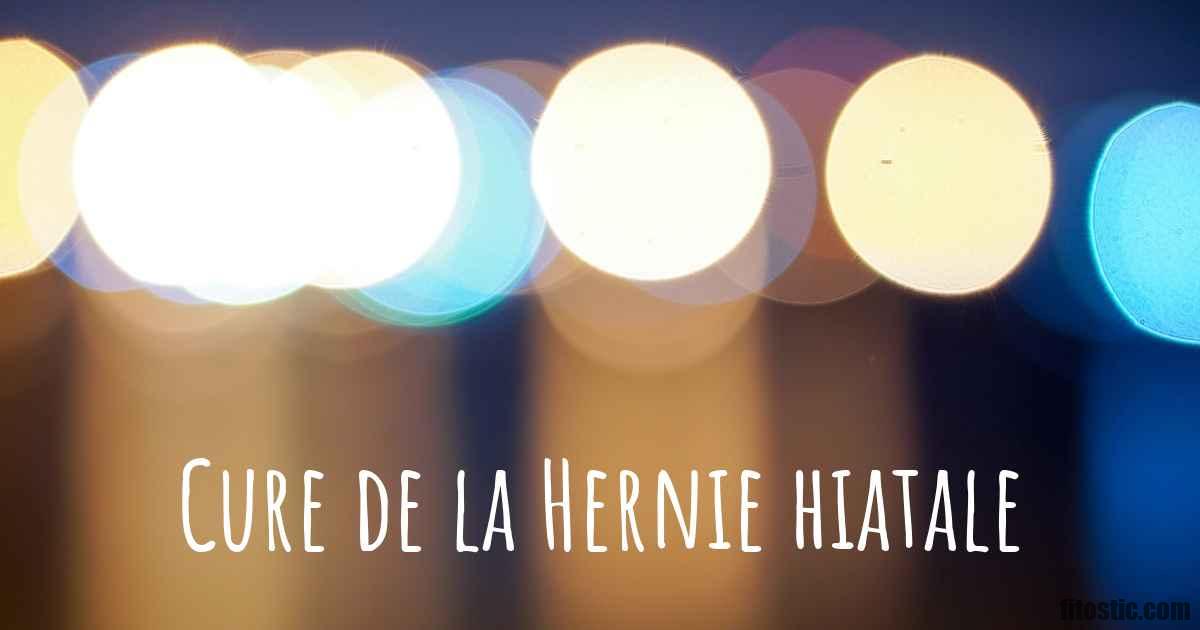 Est-ce que pour l hernie hiatale peut disparaître ?