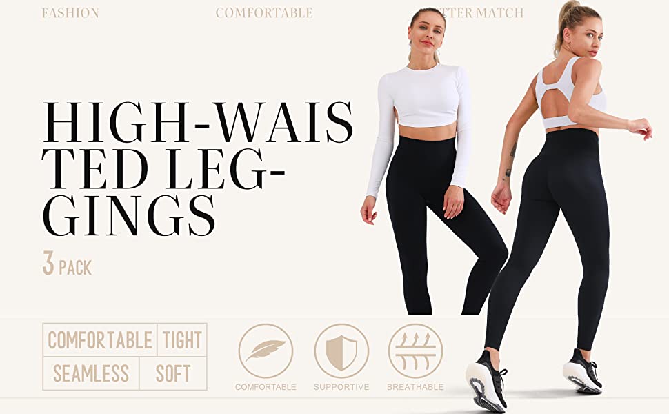 Women's tights High-waist leggings yoga abdomen pants hips abdomen fitness pants sports pants