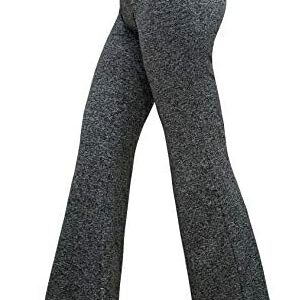 REETOYO Womens High Waisted Boot Cut Yoga Pants Workout Bootleg Flares Pants with Inner Pocket