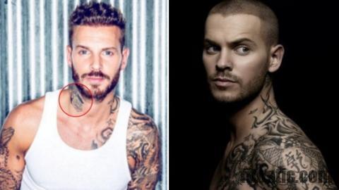 Où sont passés les tatouages de M Pokora ?