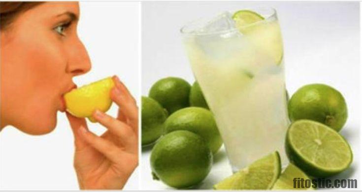 Quand boire de l'eau et du citron ?