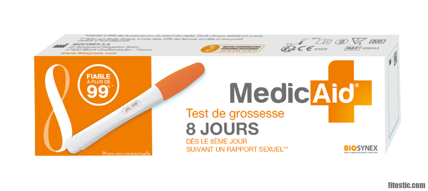 Quand faire Test grossesse MedicAid ?