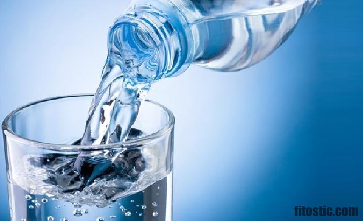 Quelle eau boire quand on fait de la rétention d'eau ?