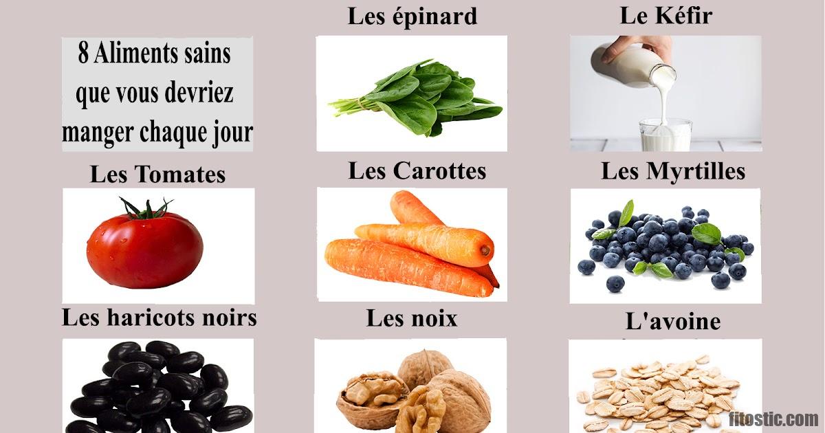 Quels sont les aliments qui calent ?