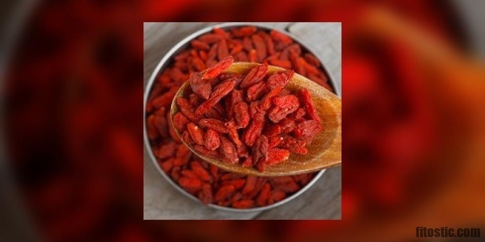 Quels sont les effets des baies de goji ?