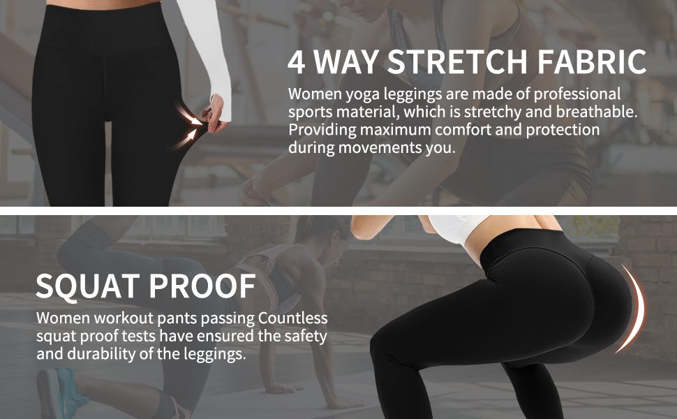Scrunch Butt Lifting Seamless Leggings for Women Workout High Waisted Booty Yoga Pants