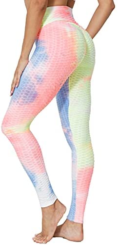 scrunch butt leggings : JOTOFIT TIK Tok Tie Dye Workout Leggings for ...