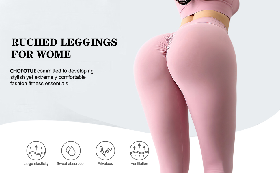 Women Scrunch Butt Lifting Seamless Leggings