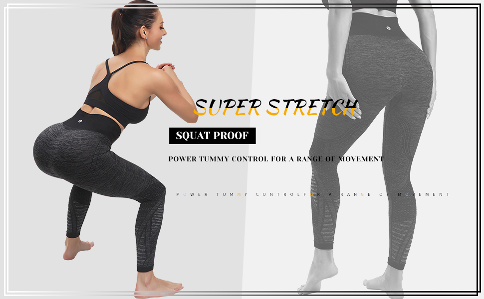 Assert your style in the gym with the Move Leggings. These high-waisted gym leggings are unmissable;