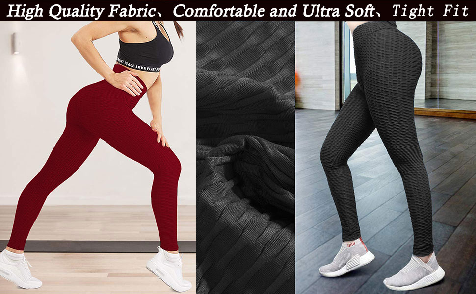 Womens yoga pants made of high-quality fabrics,which are soft and skin-friendly