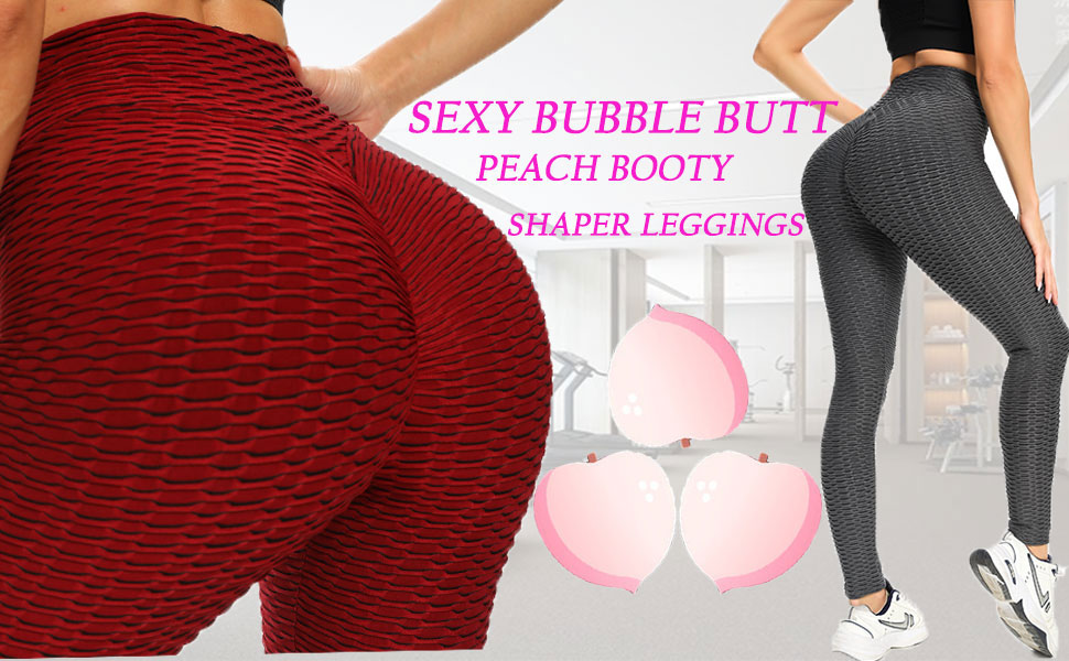 Scrunch butt leggings,sexy peach curve perfectly display
