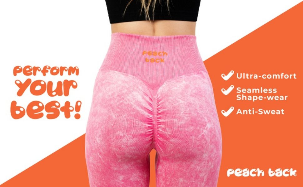 Peach Back Feel Your Best Ultra Comfort Shape-Wear Anti Sweat Leggings 