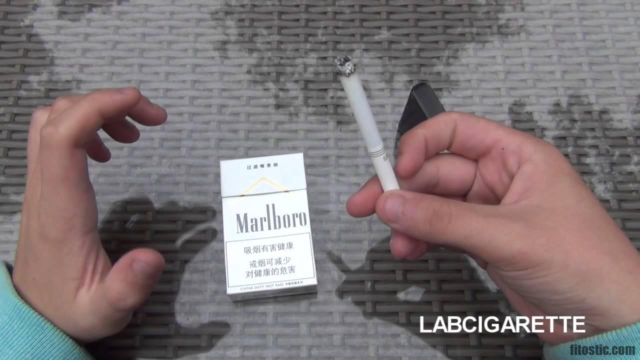 C'est quoi une cigarette light ?