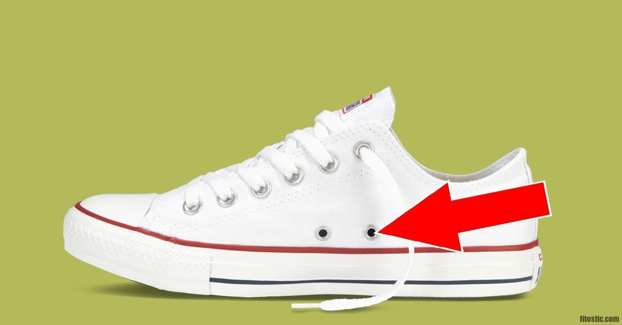 Comment agrandir des converses trop petites ?