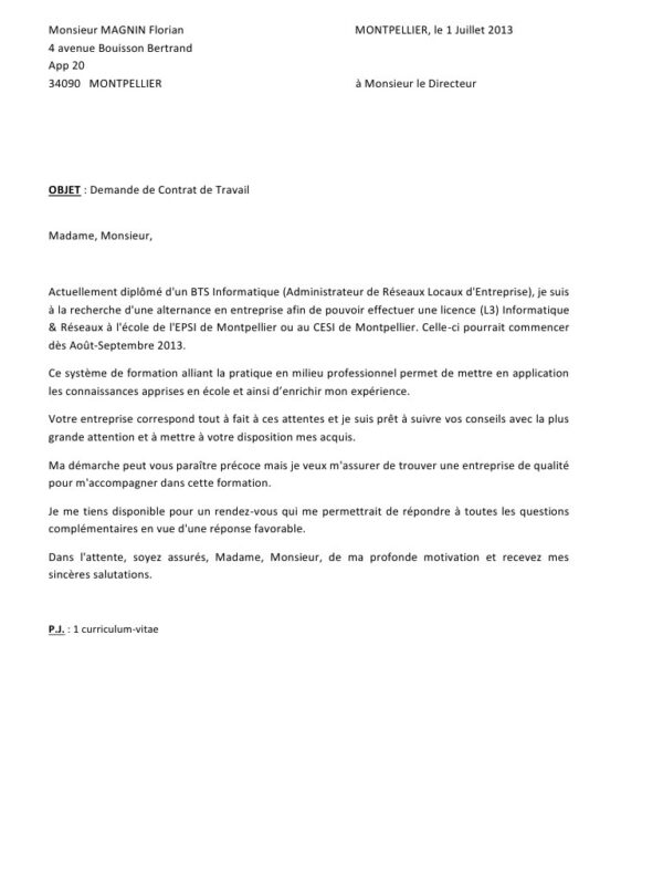 comment débuter une lettre pour un avocat