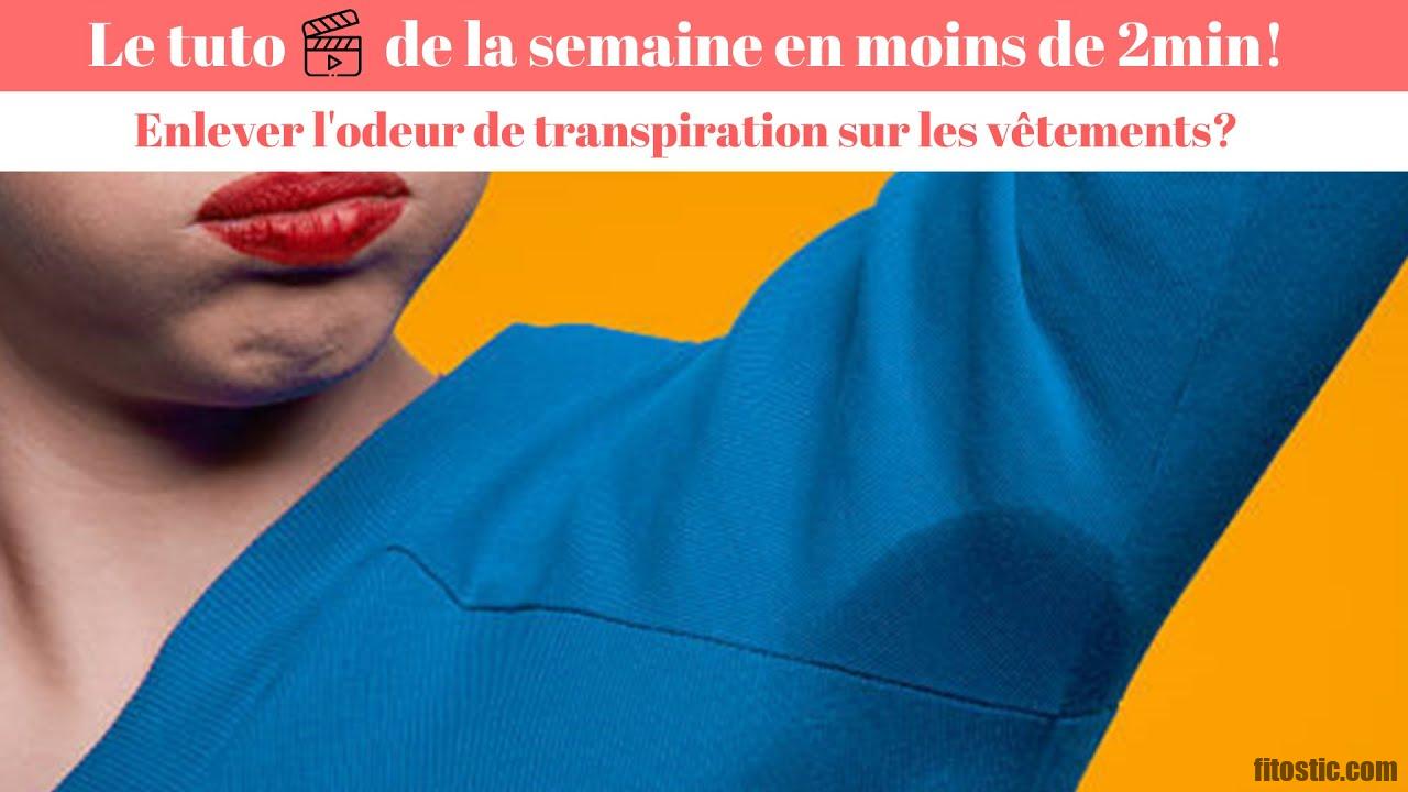 Comment nettoyer une veste en daim qui sent la transpiration ?