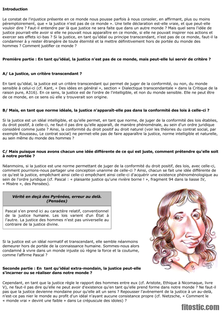 Est-ce que la justice est juste