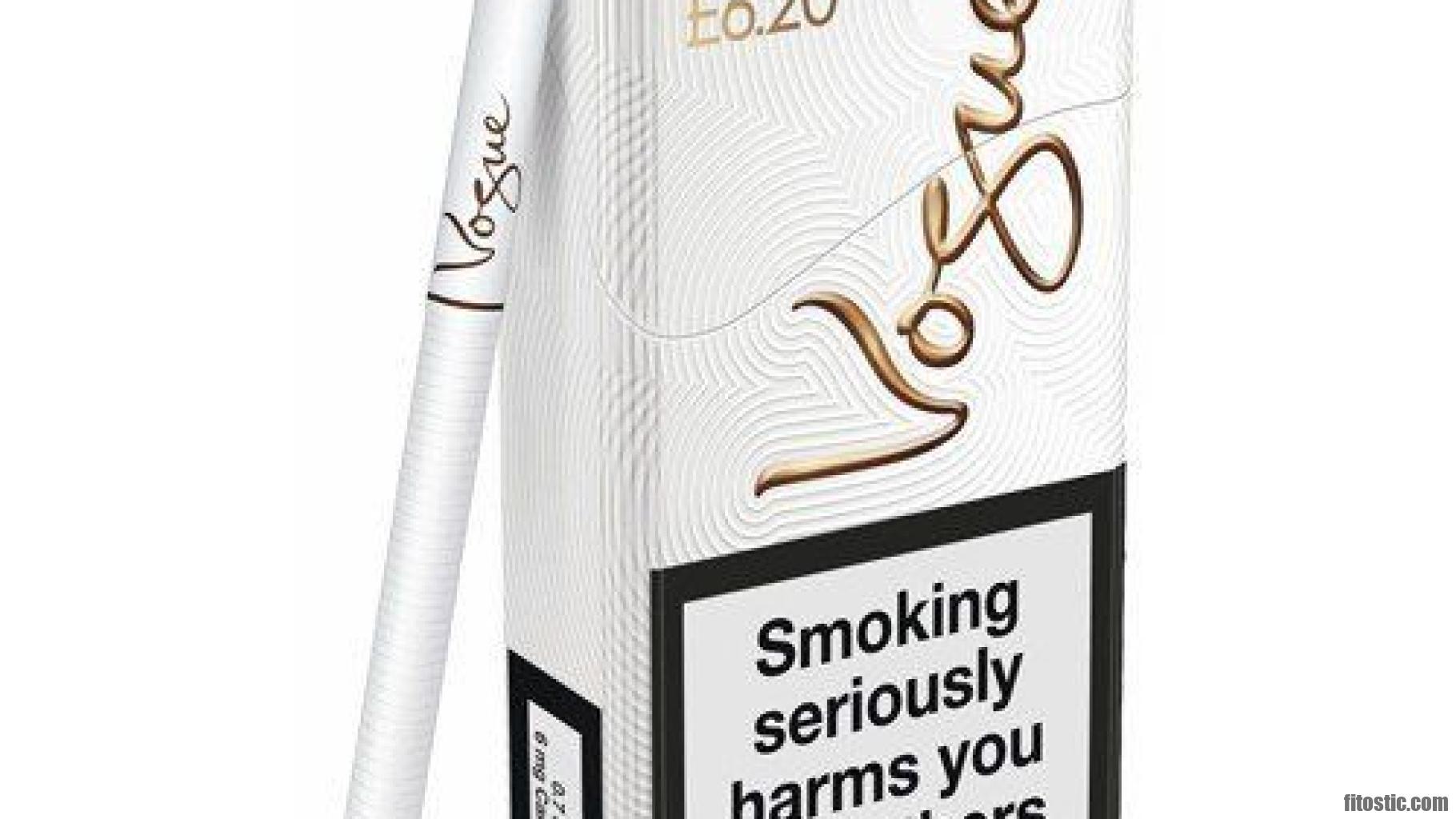 Est-ce que les cigarettes vogue sont-elles moins nocives ?