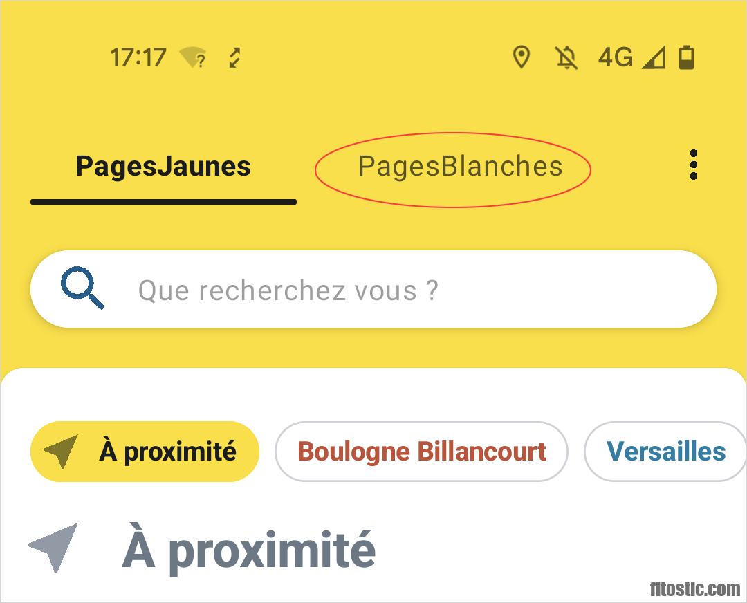 Où trouver annuaire pagesblanches ?