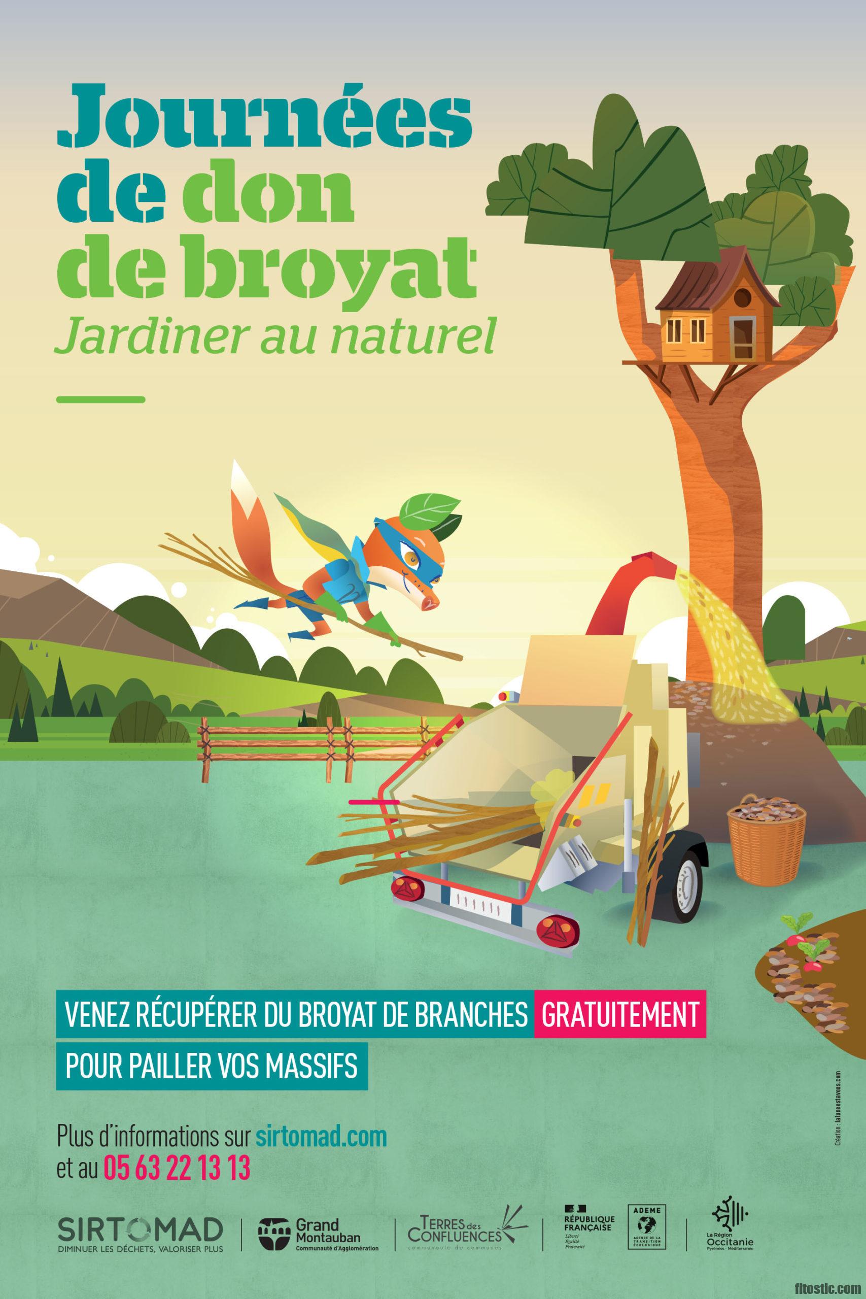 Où trouver du broyat gratuit ?