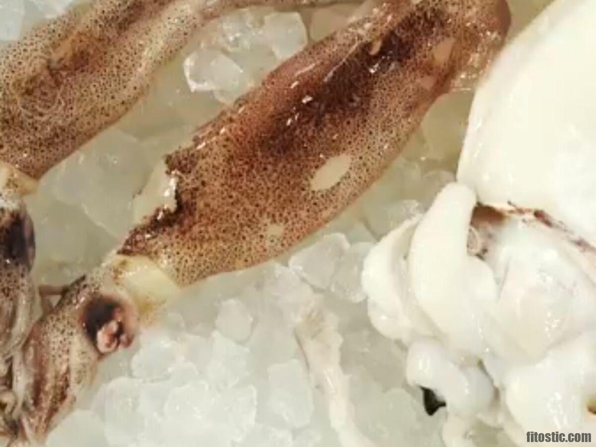 Pourquoi tremper les calamars dans du lait ?