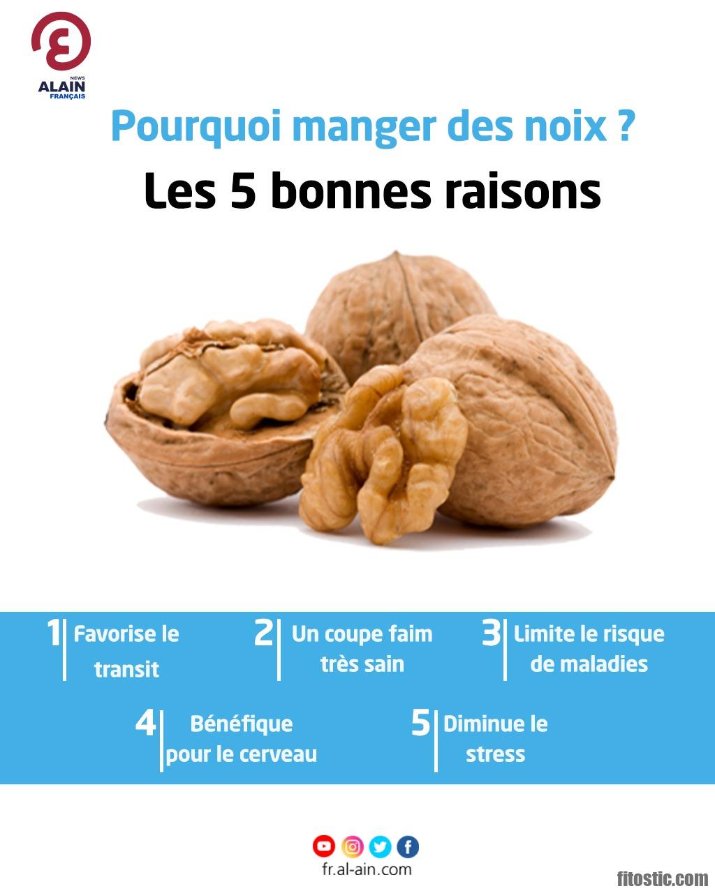 Pourquoi manger 3 noix par jour ?