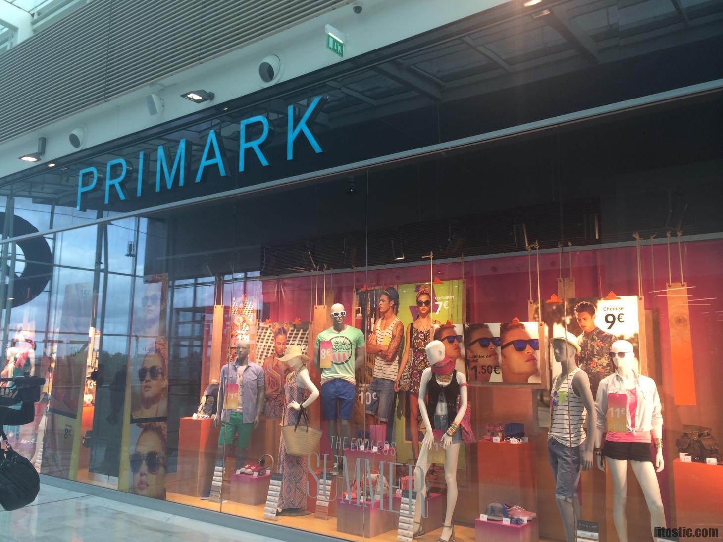 Qui est le concurrent de primark ?