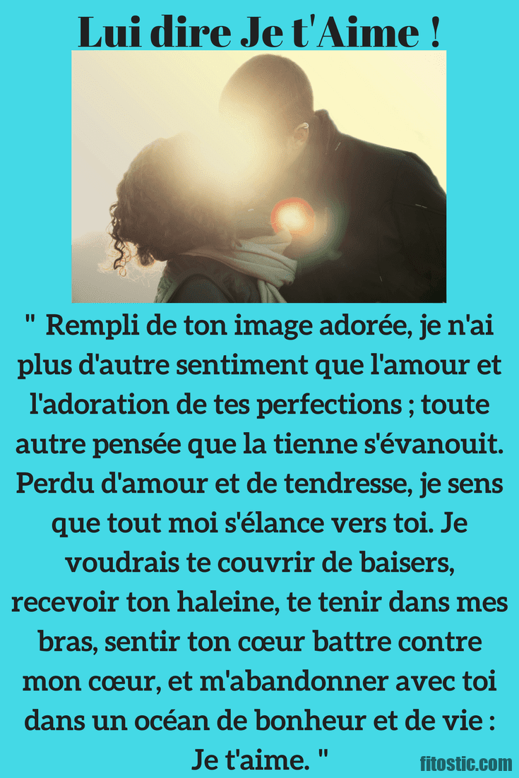 Quel est le mot d'amour le plus touchant ?