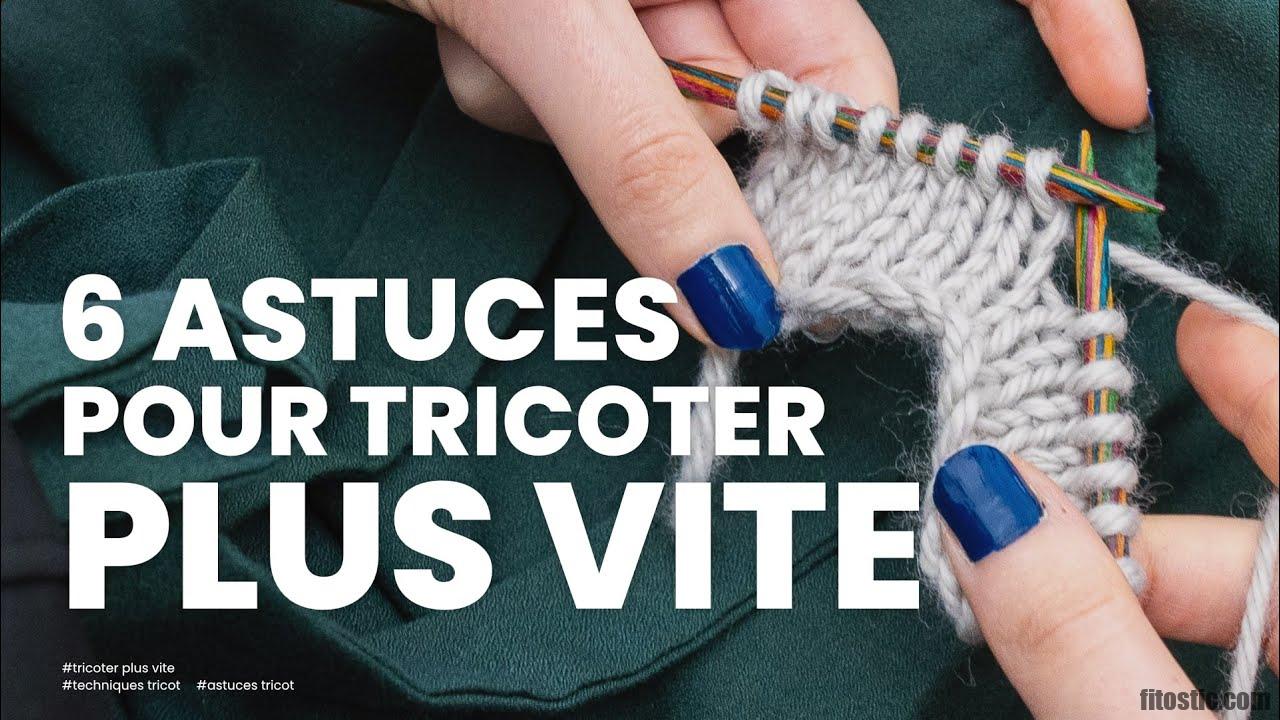 Quel est le point de tricot le plus rapide ?